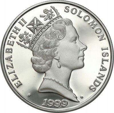 Wyspy Salomona. 5 dolarów 1999, Statek śmierci – SREBRO