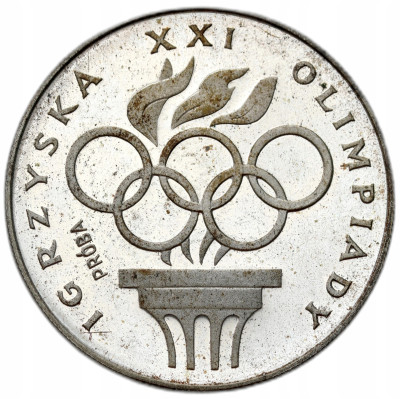 PRL. PRÓBA Srebro 200 złotych 1976 Igrzyska XXI Olimpiady – RZADSZE