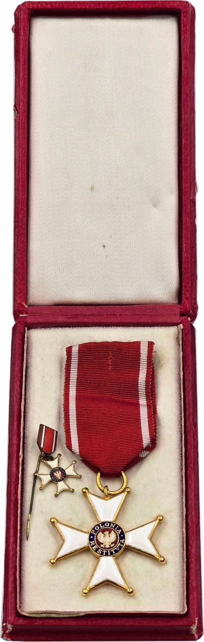 PRL. Polonia Restituta 1944 z miniaturką