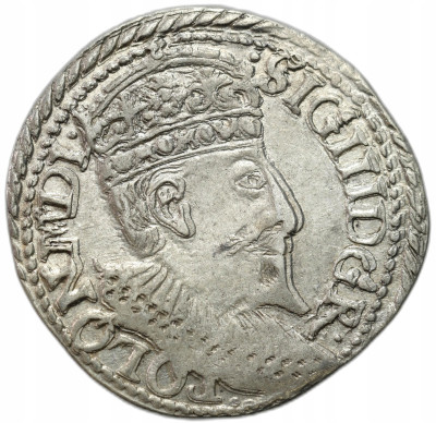 Zygmunt III Waza. Trojak (3 grosze) 1598, Olkusz - ŁADNY