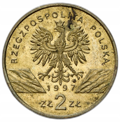 2 złote 1997 Jelonek Rogacz – RZADSZE