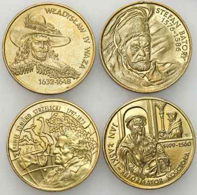 2 złote GN 1997-1999, Rzadsze - 4 sztuki