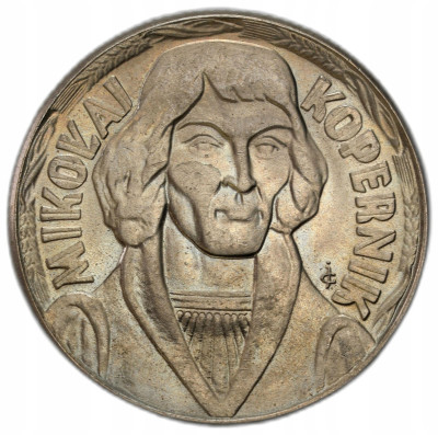 PRL. 10 złotych 1965 Kopernik – PIĘKNE