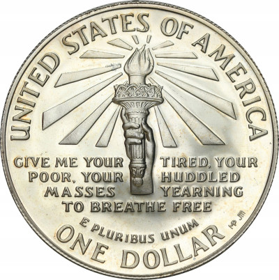 USA. 1 dolar 1986 S Statue of Liberty – SREBRO
