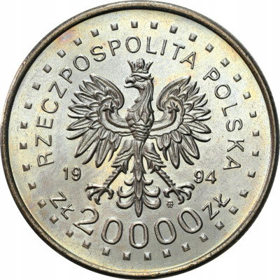 20.000 złotych 1994 Powstanie Kościuszkowskie – PIĘKNE
