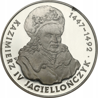 200.000 zł 1993 Jagiellończyk popiersie – SREBRO