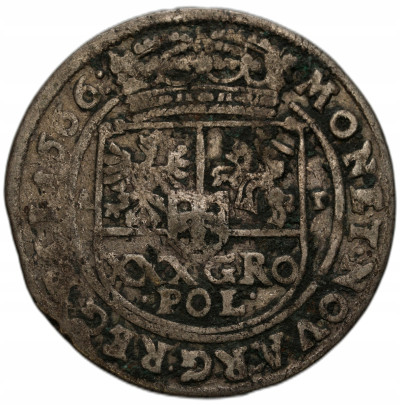 Jan II Kazimierz. Tymf (złotówka) 1666, Bydgoszcz