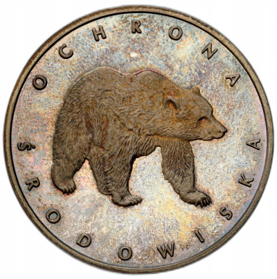 100 złotych 1983 Niedźwiedź – SREBRO