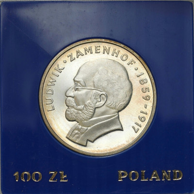 100 złotych 1979 Ludwik Zamenhof – SREBRO