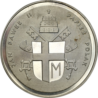 Medal. 1987 Jan Paweł II - Papież Polak – SREBRO