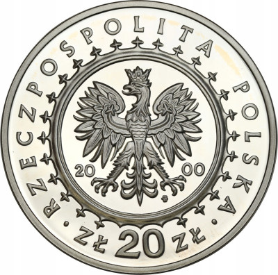 20 złotych 2000 Pałac w Wilanowie – SREBRO
