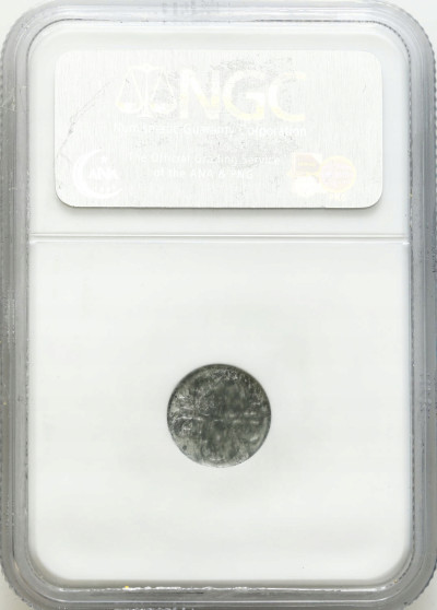 Generalna Gubernia. 1 grosz 1939 cynk NGC MS61