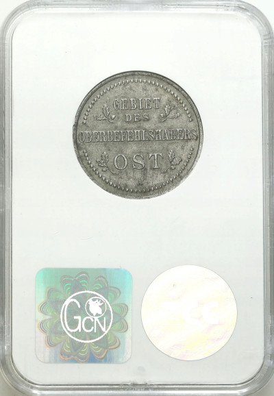 Niemieckie Władze Okupacyjne. OST 3 kopiejki 1916 A, Berlin GCN