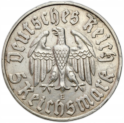 Niemcy, Weimar. 5 marek 1933 E, Muldenhütten – RZADKIE