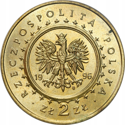 2 złote 1996 Zamek w Lidzbarku Warmińskim – RZADSZE