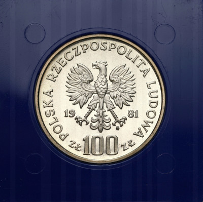 100 złotych 1981 Sikorski - SREBRO