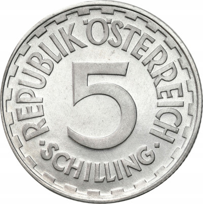 Austria. 5 szylingów 1952, Wiedeń - LUSTRZANKA