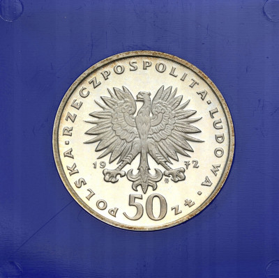 50 złotych 1972 Fryderyk Chopin – SREBRO