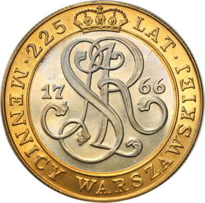 20.000 złotych 1991, 225 lat Mennicy
