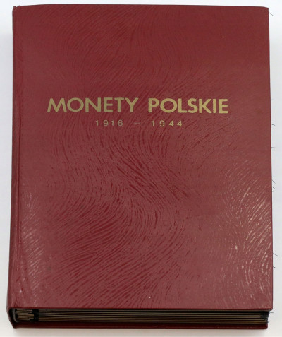 Pusty Klaser na Monety Polskie 1916 - 1944