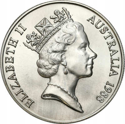 Australia. 10 dolarów 1988, Przybycie Arthura Phillipa – SREBRO