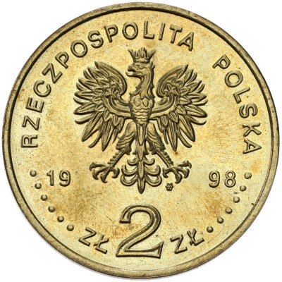 2 złote 1998 Zimowe Igrzyska Nagano – PIĘKNE