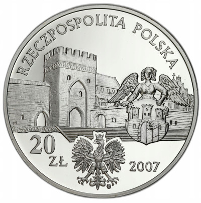 20 złotych 2007 Toruń – SREBRO