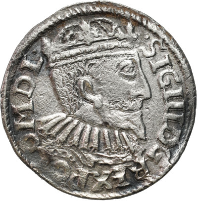 Zygmunt III Waza. Trojak (3 grosze) 1595, Bydgoszcz