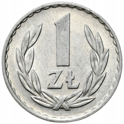 PRL. 1 złoty 1975 – PIĘKNE i RZADSZE