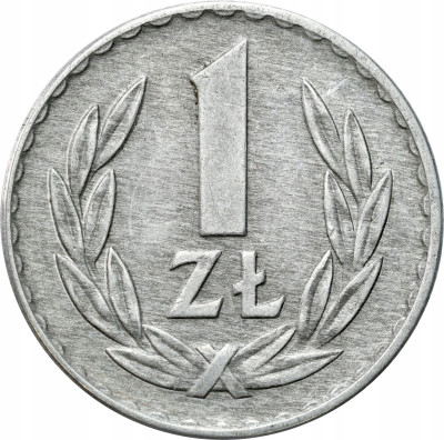 PRL. 1 złoty 1968 Aluminium – RZADKIE
