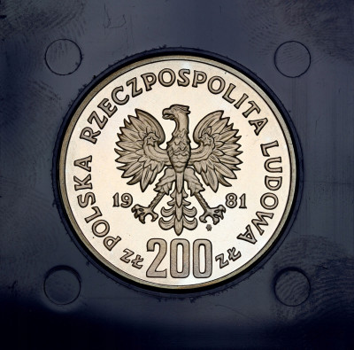 200 złotych 1981 Bolesław II Śmiały - SREBRO
