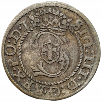 Zygmunt III Waza. Szeląg 1589, Ryga - RZADSZY ROCZNIK