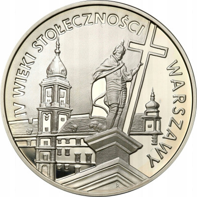 20 złotych 1996 IV Wieki Stołeczności Warszawy – SREBRO
