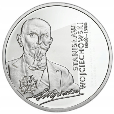 10 złotych 2023 Stanisław Wojciechowski – SREBRO