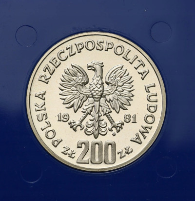 200 złotych 1981 Bolesław II Śmiały - SREBRO