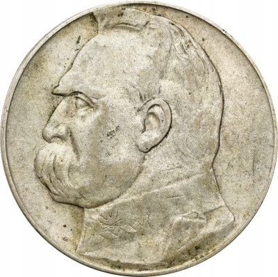 II RP. 10 złotych 1936 Piłsudski – SREBRO