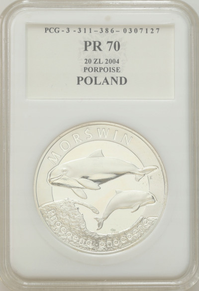 20 złotych 2004 Morświn – SREBRO