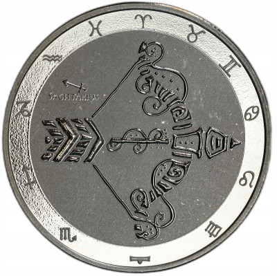 Tokelau - 5 dolarów 2022 Znaki zodiaku - Strzelec - SREBRO