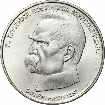 PRL 50000 złotych 1988 Józef Piłsudski – PIĘKNA