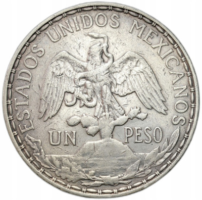 Meksyk. Peso 1910, Meksyk - SREBRO