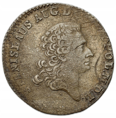 Stanisław August Poniatowski. Złotówka (4 grosze) 1766?, Warszawa