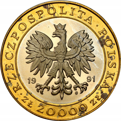 20.000 złotych 1991, 225 lat Mennicy