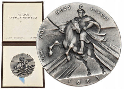 Polska. Medal 1983 – 300-lecie Odsieczy Wiedeńskiej – SREBRO