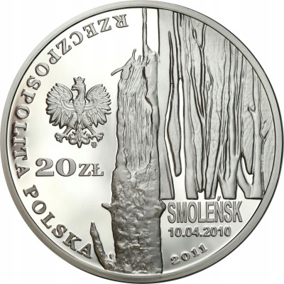 20 złotych 2011 Smoleńsk – SREBRO