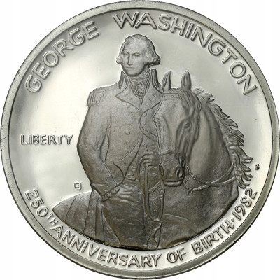 USA. 1/2 dolara 1982 George Washington – SREBRO