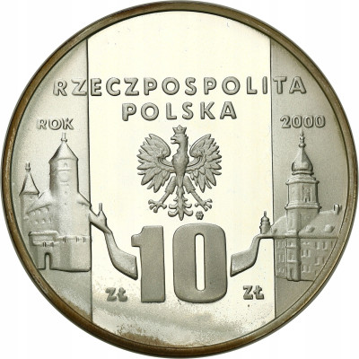 10 złotych 2000 Muzeum w Rapperswillu – SREBRO