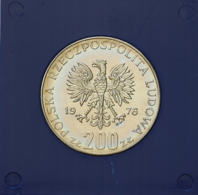 PRL. 200 złotych 1976 Igrzyska XXI Olimpiady Montreal – SREBRO