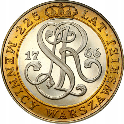 20.000 złotych 1991, 225 lat Mennicy – PIĘKNE