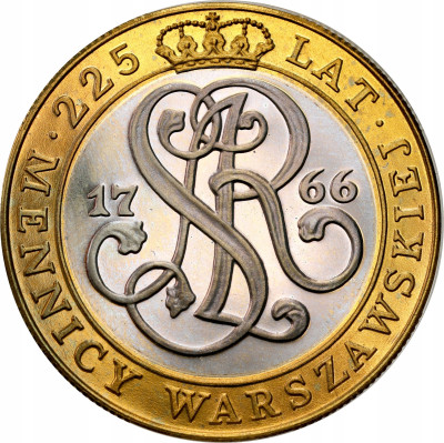 20.000 złotych 1991, 225 lat Mennicy – PIĘKNE