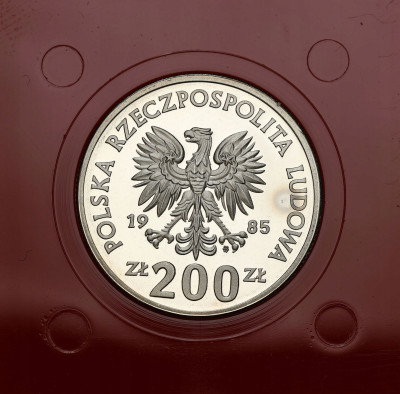PRÓBA Zn 200 zł 1985 Centrum Zdrowia Matki Polki
